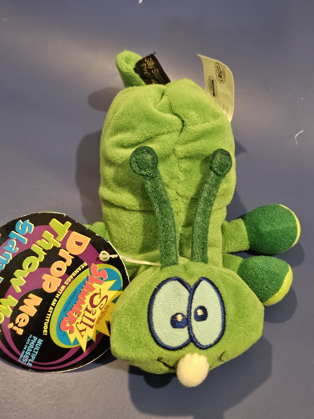 Vintage Silly Slammers Stretch #64 Plush bug Beanbag toy